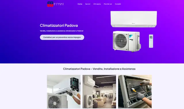 Climatizzatori Padova – installazione, vendita și service – BiemmeClima